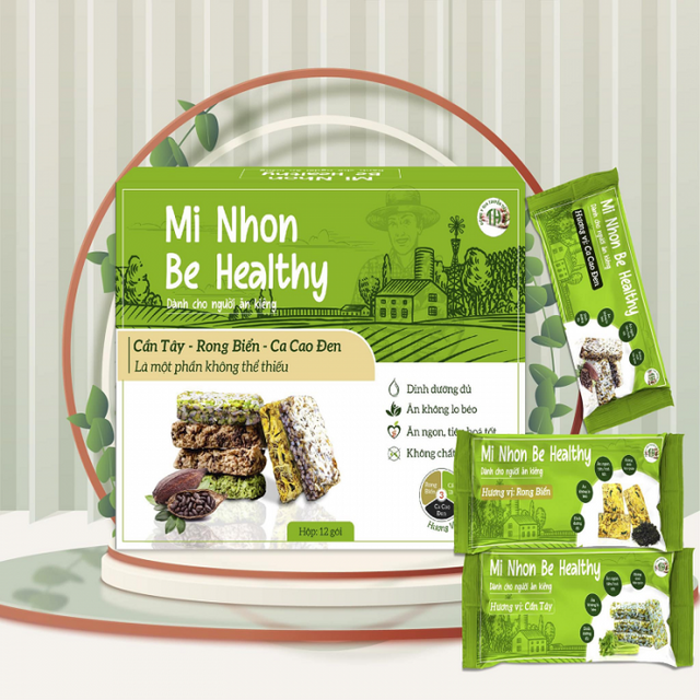 Bánh Ăn Kiêng Mi Nhon Be Healthy Ăn Liền Tiện Dụng 1